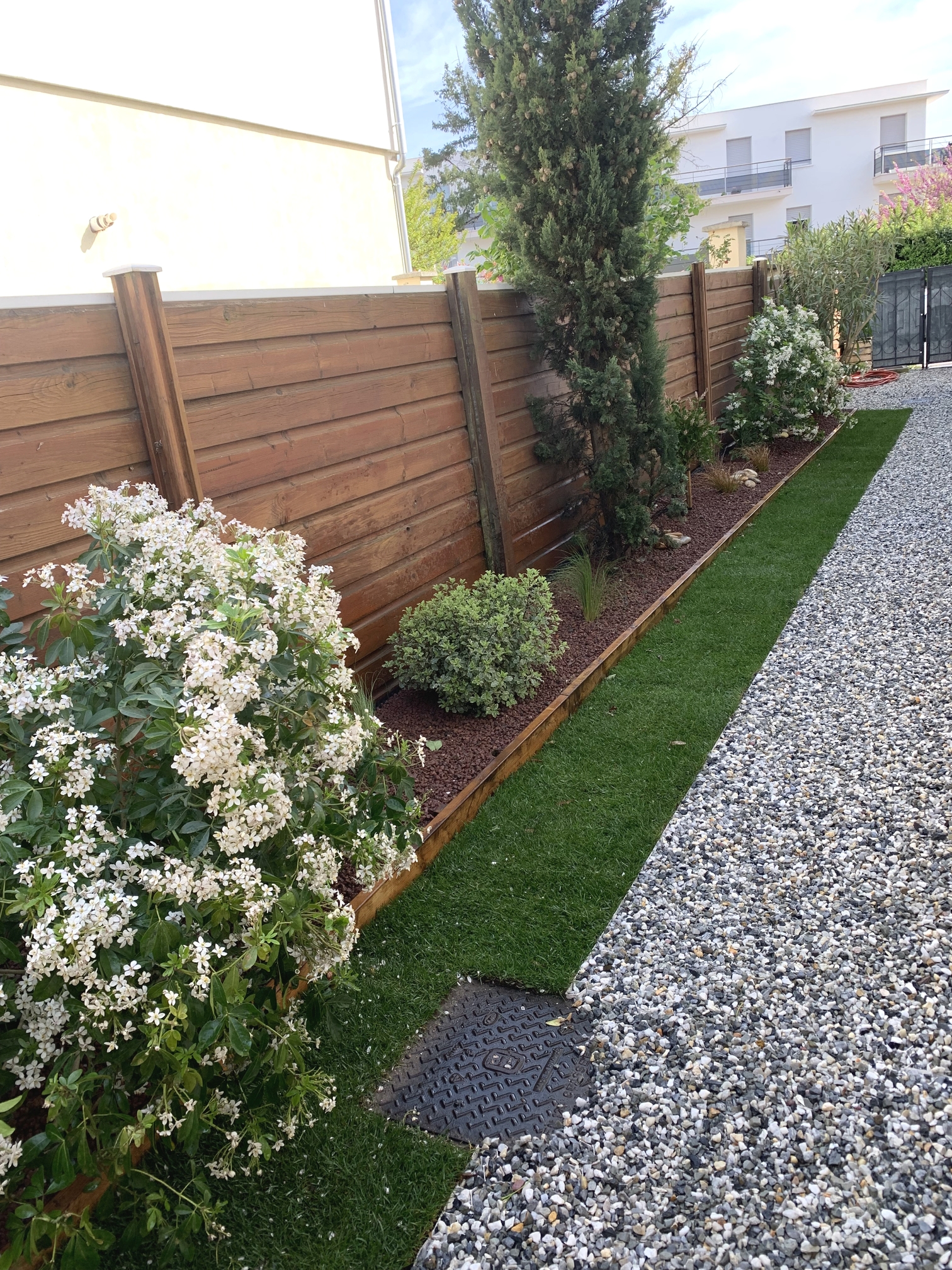 Aménagement paysager d&rsquo;un petit jardin à Le Bouscat