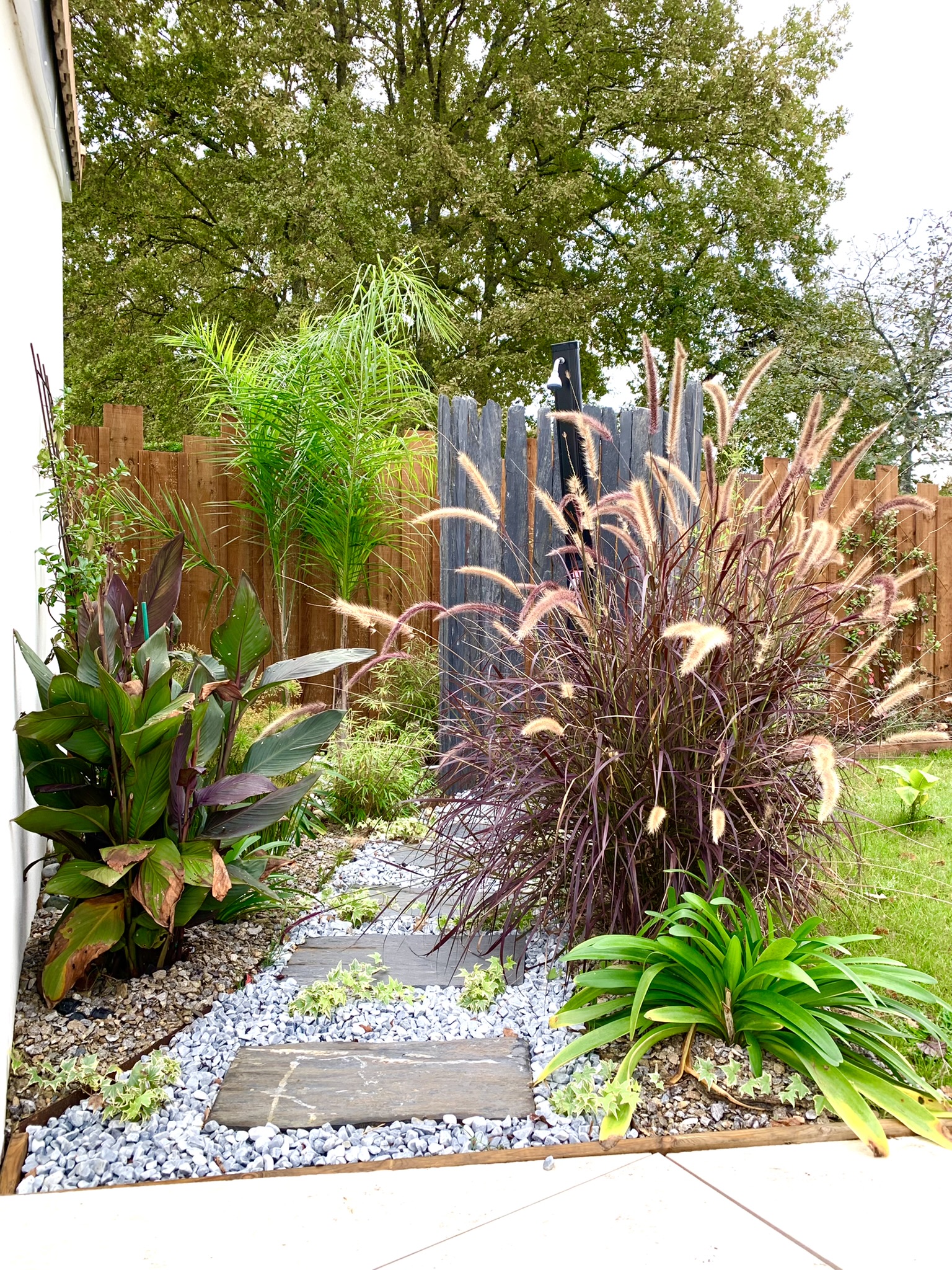 Création complète d&rsquo;un jardin paysager à Cestas