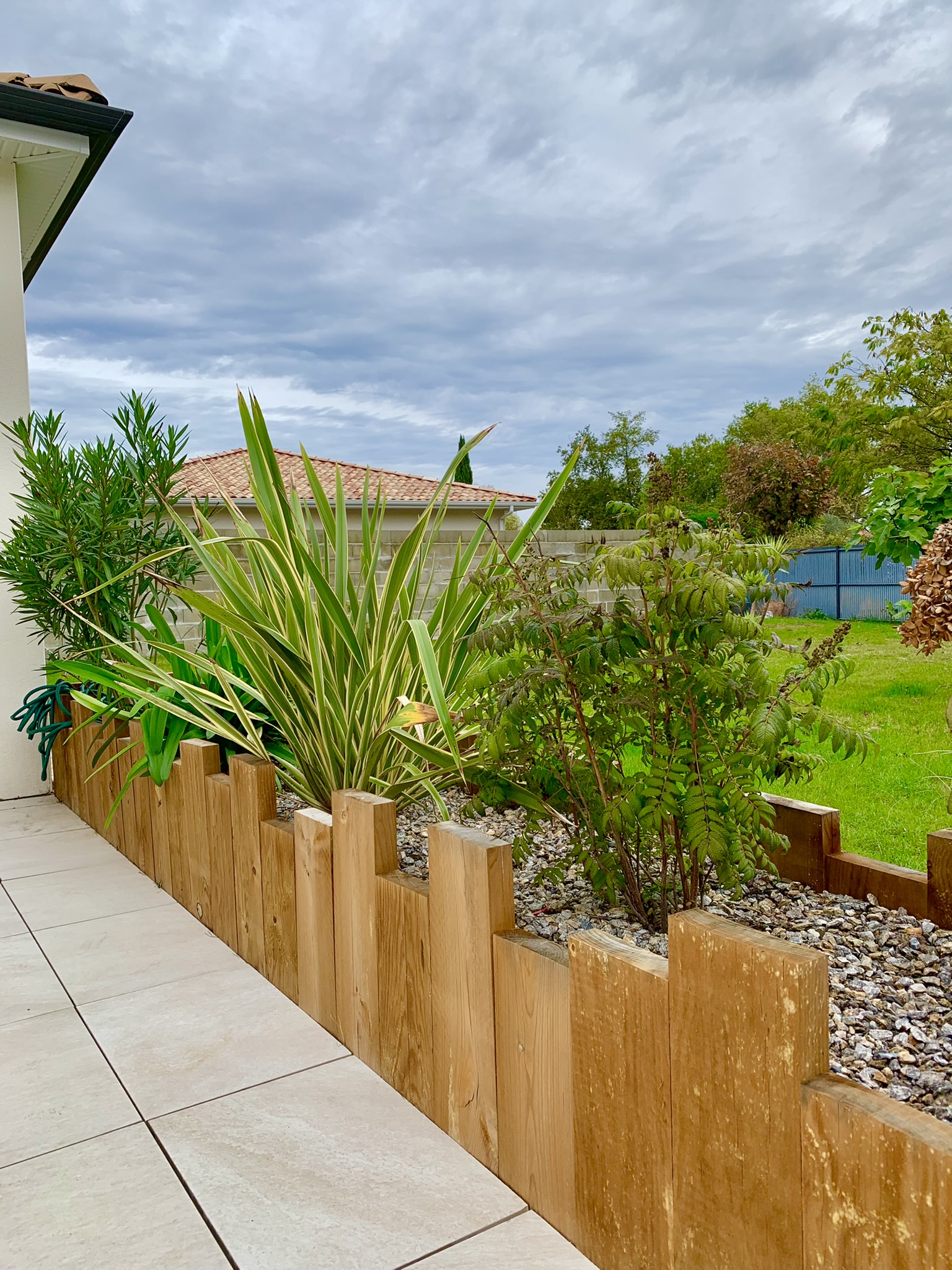 Création complète d&rsquo;un jardin paysager à Cestas
