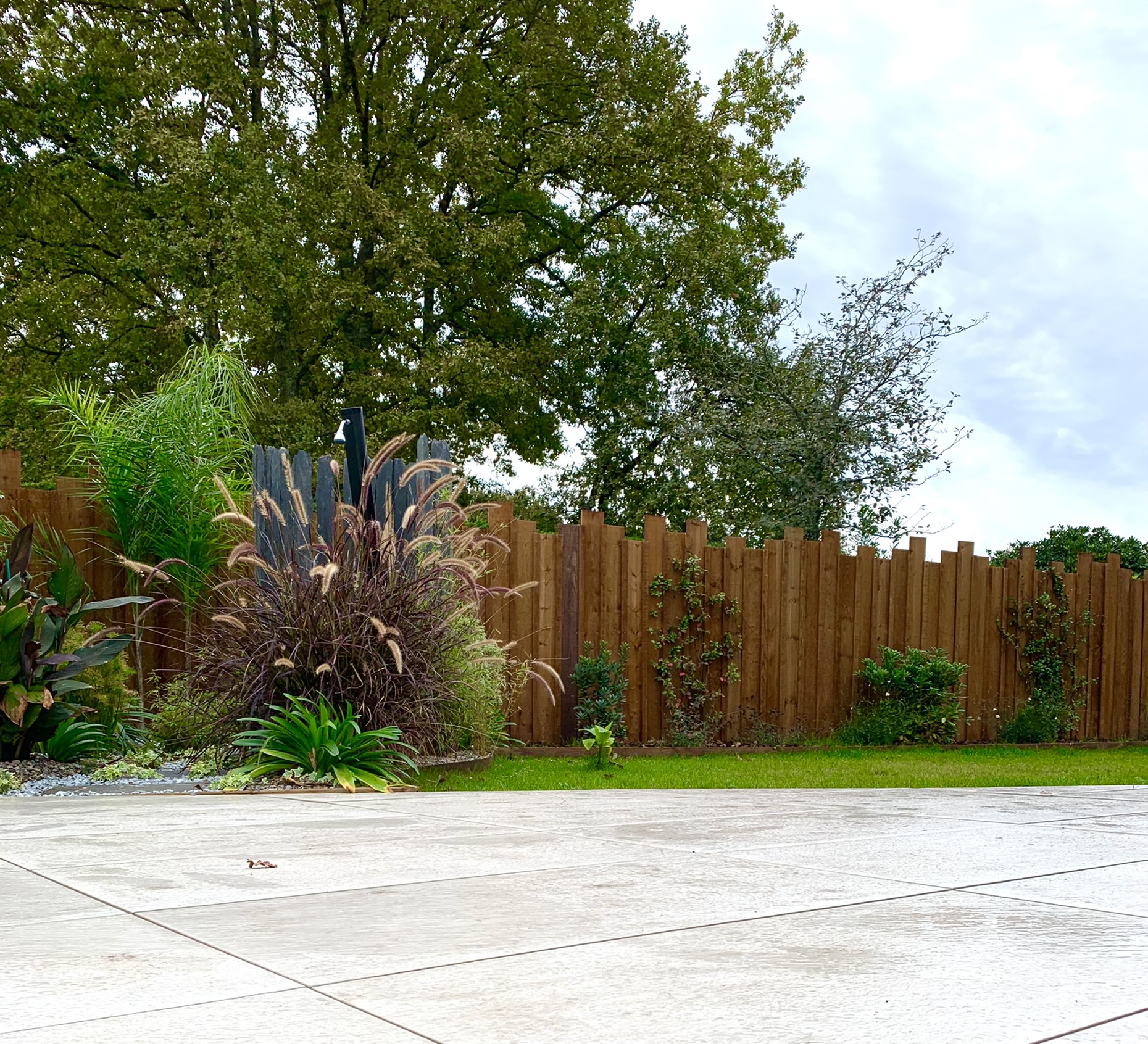 Création complète d&rsquo;un jardin paysager à Cestas