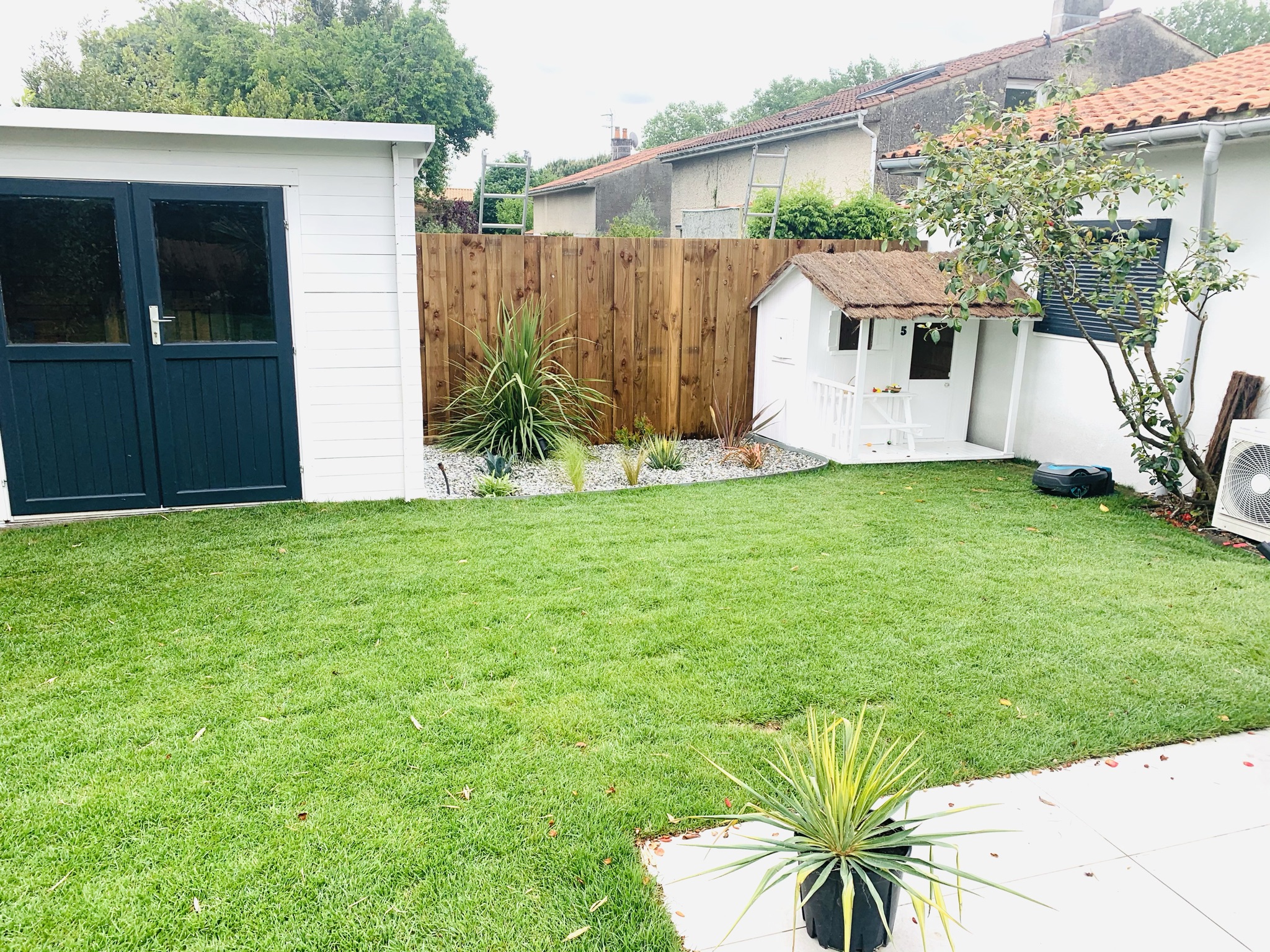 Création intégrale d&rsquo;un jardin à Pessac