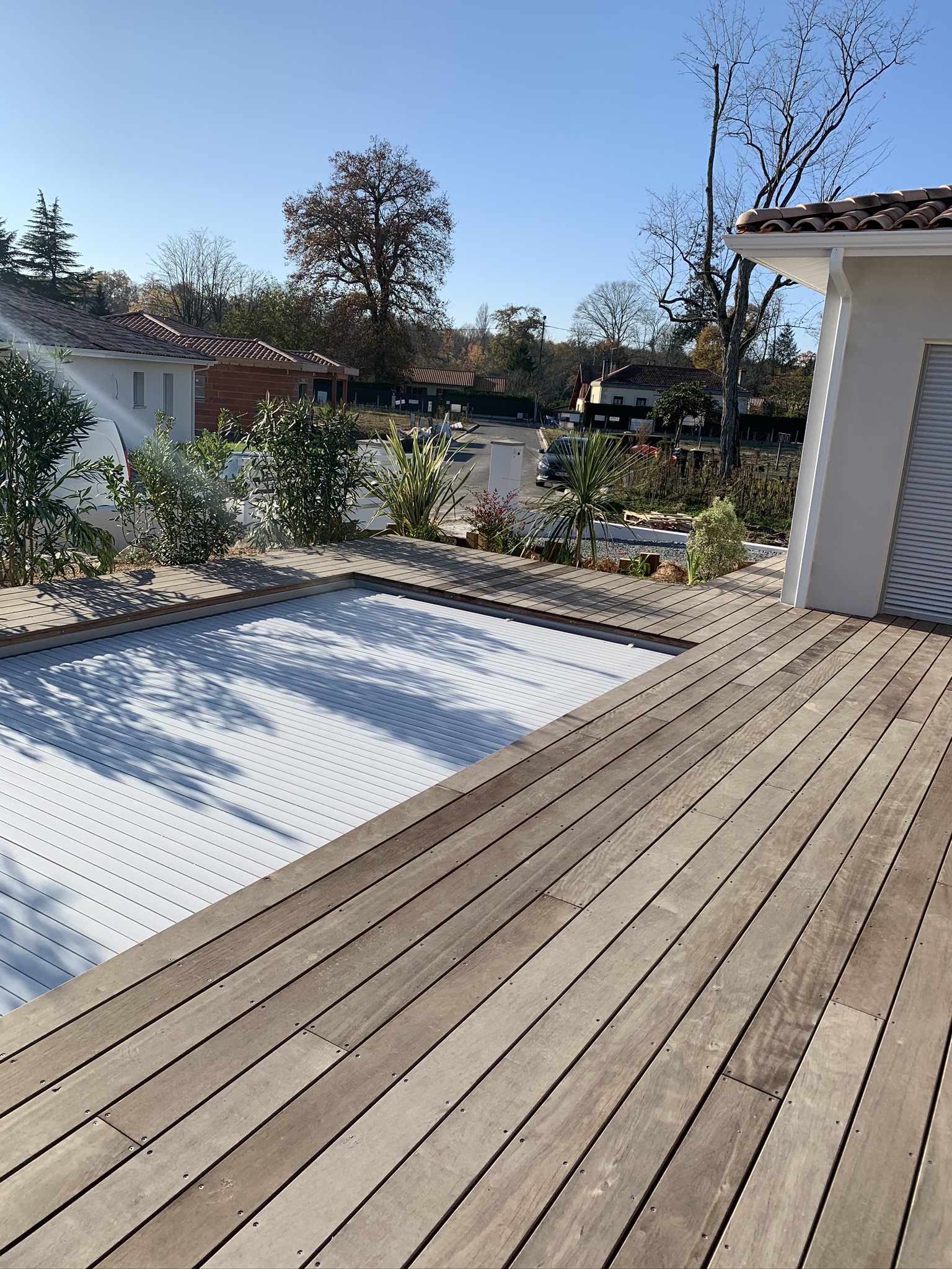 Enrochement paysager à Cestas