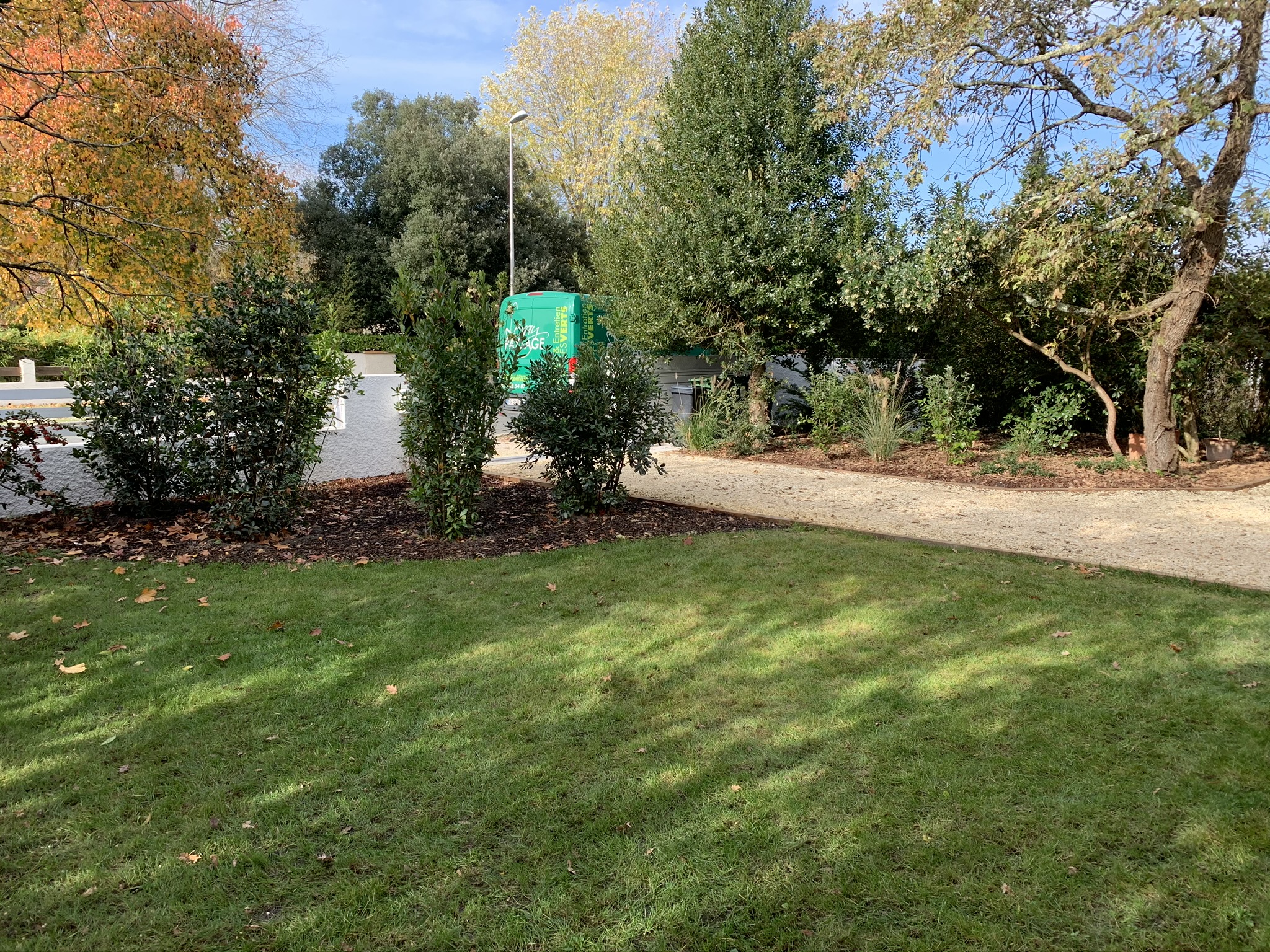 Réalisation de massifs et de la circulation Pessac